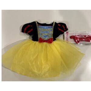 New With Tags! What A Character Infant Snow White Costume Dress, size 3-6 months